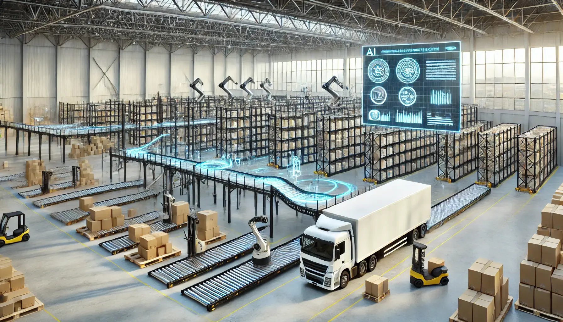 AI warehouse automation blog image